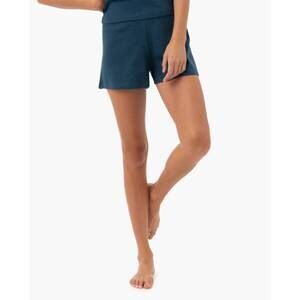 NEW UNDER THE CANOPY organic cotton lounge short in teal